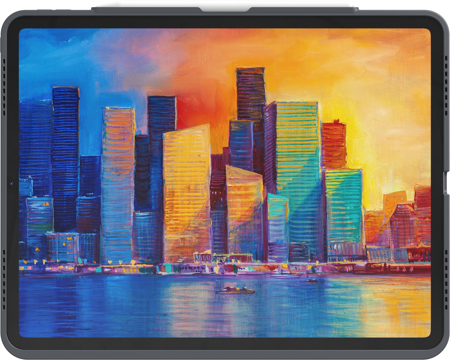 Zagg Pro Keys Bluetooth Keyboard Case For Apple Ipad Pro 12.9 (2018/2020/2021) Azerty Black