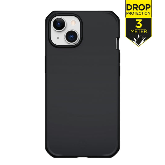 Itskins Level 2 Spectrumsolid_R For Apple Iphone 13/14 Plain Black
