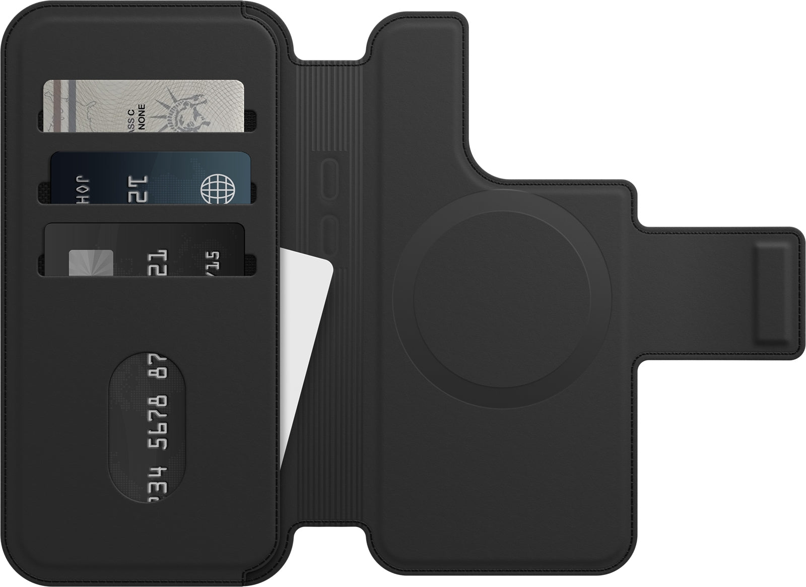 Otterbox Folio For Magsafe Apple Iphone 14 Pro Black