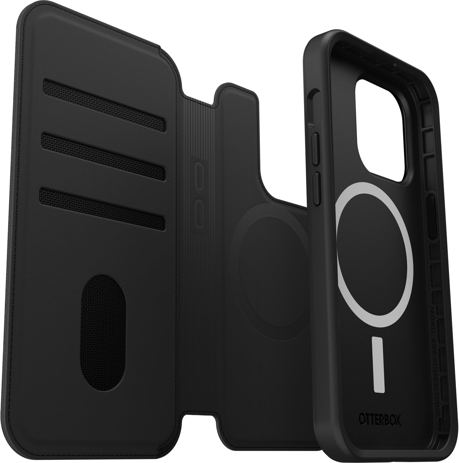 Otterbox Folio For Magsafe Apple Iphone 14 Pro Black