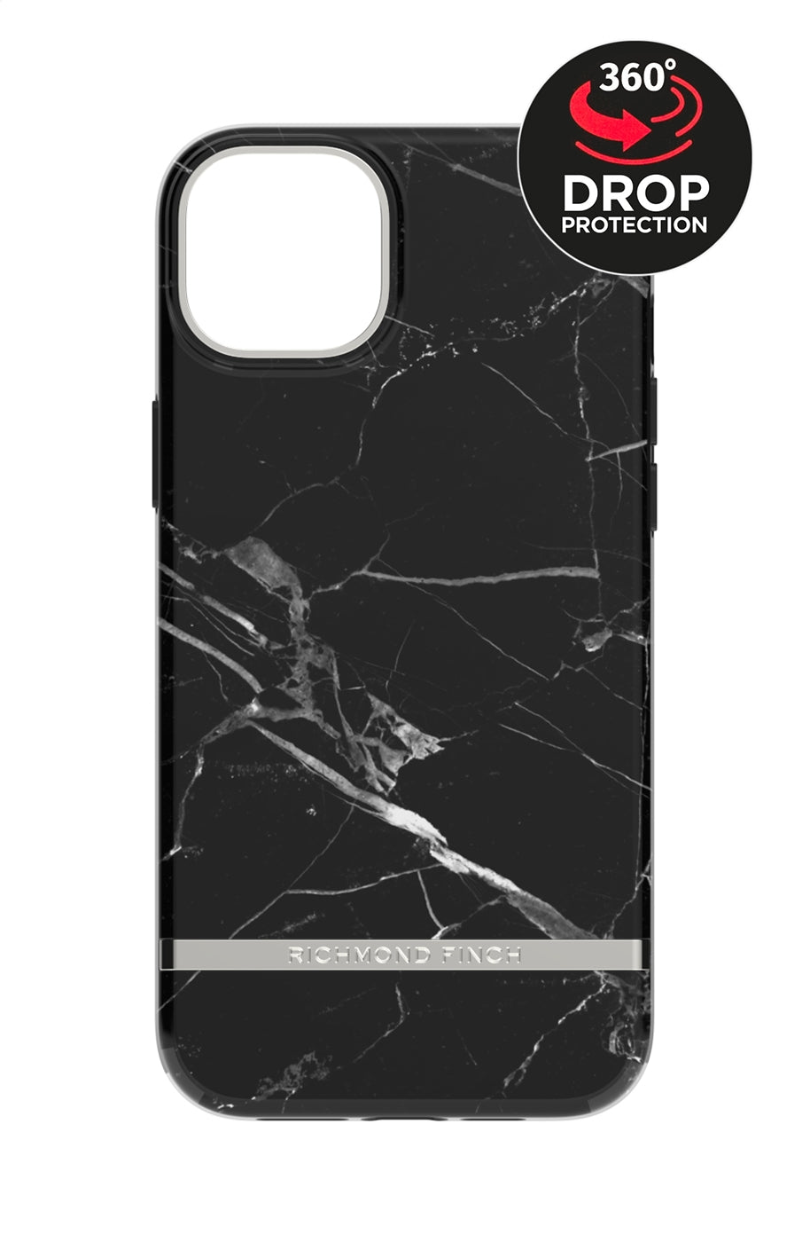 Richmond & Finch Freedom Series One-Piece Apple Iphone 14 Plus Black Marble