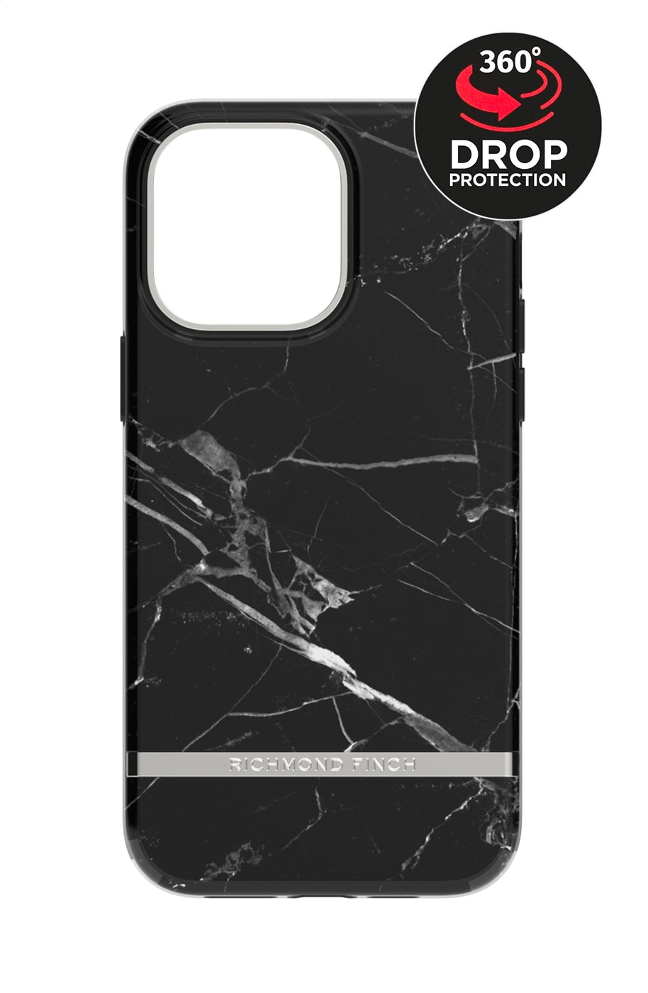 Richmond & Finch Freedom Series One-Piece Apple Iphone 14 Pro Max Black Marble