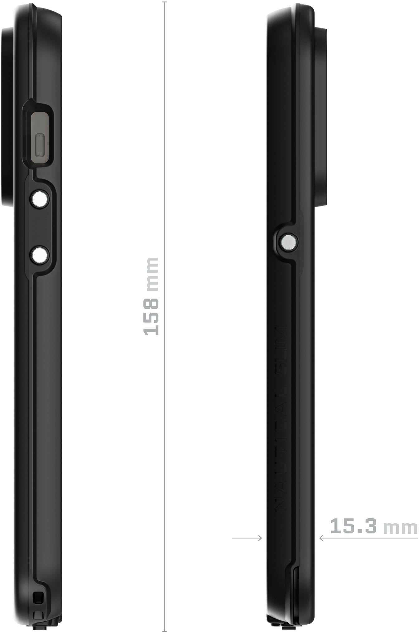 Ghostek Nautical Slim Waterproof Magsafe Case Apple Iphone 14 Pro Clear