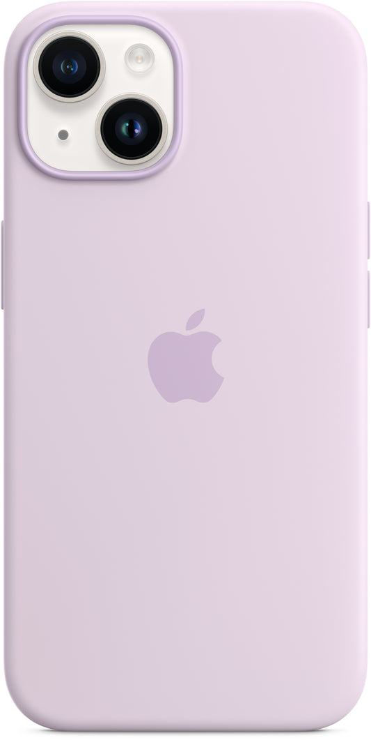 Apple Mpry3Zm/A Apple Silicone Case With Magsafe Iphone 14 Lilac