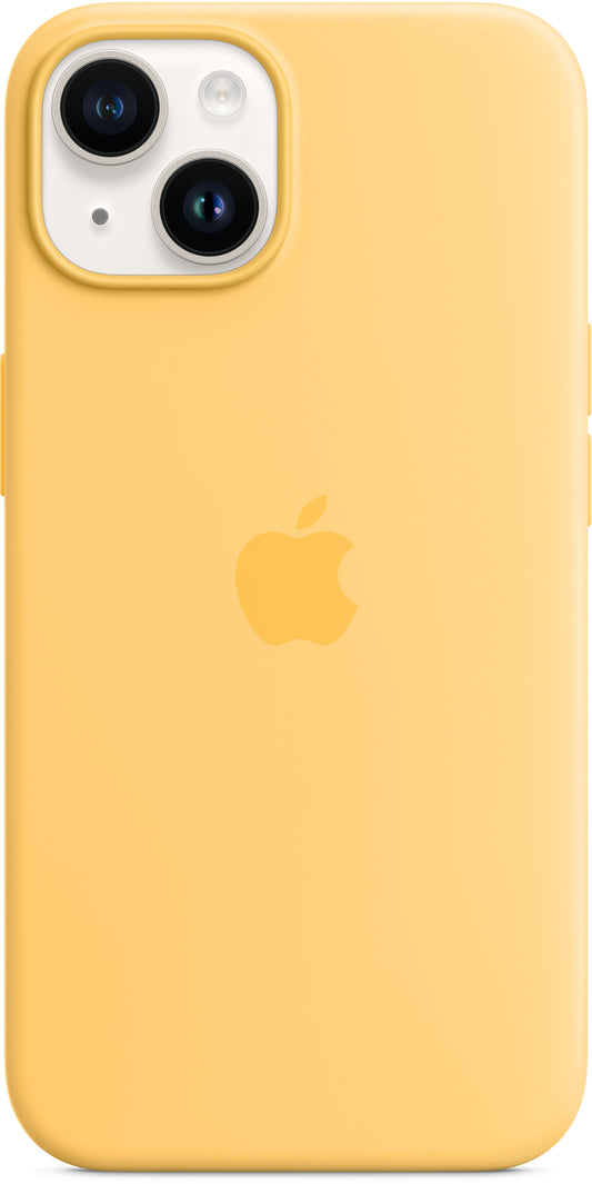 Apple Mpt23Zm/A Apple Silicone Case With Magsafe Iphone 14 Sunglow