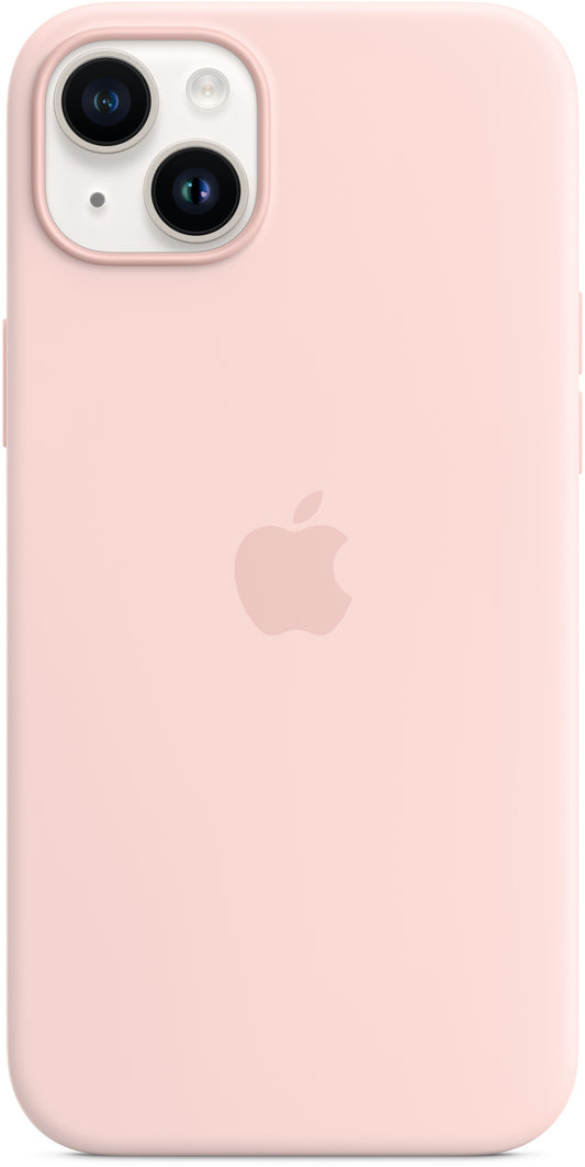 Apple Mpt73Zm/A Apple Silicone Case With Magsafe Iphone 14 Plus Chalk Pink