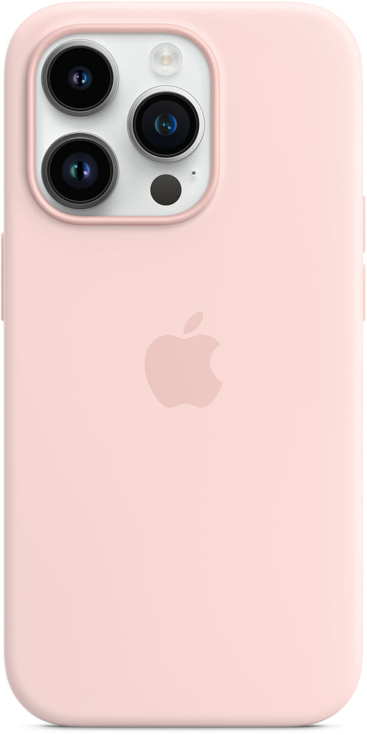 Apple Mpth3Zm/A Apple Silicone Case With Magsafe Iphone 14 Pro Chalk Pink