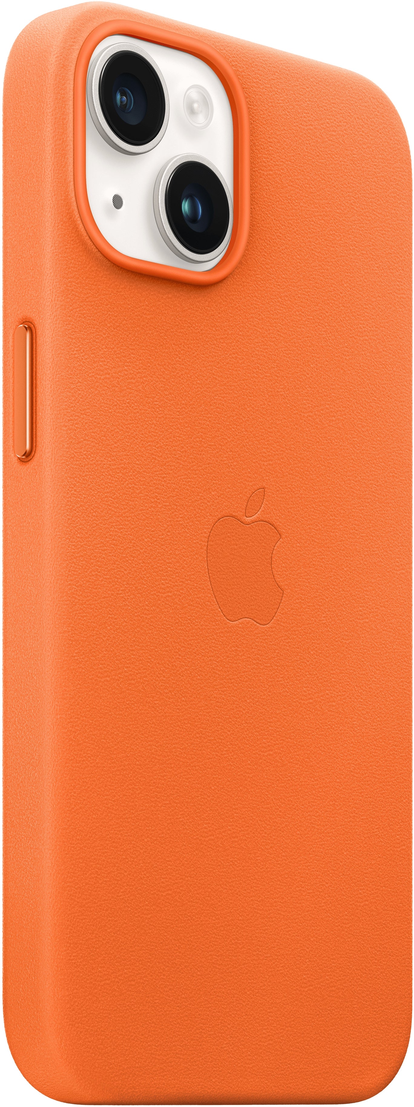Apple Mppf3Zm/A Apple Leather Case With Magsafe Iphone 14 Plus Orange