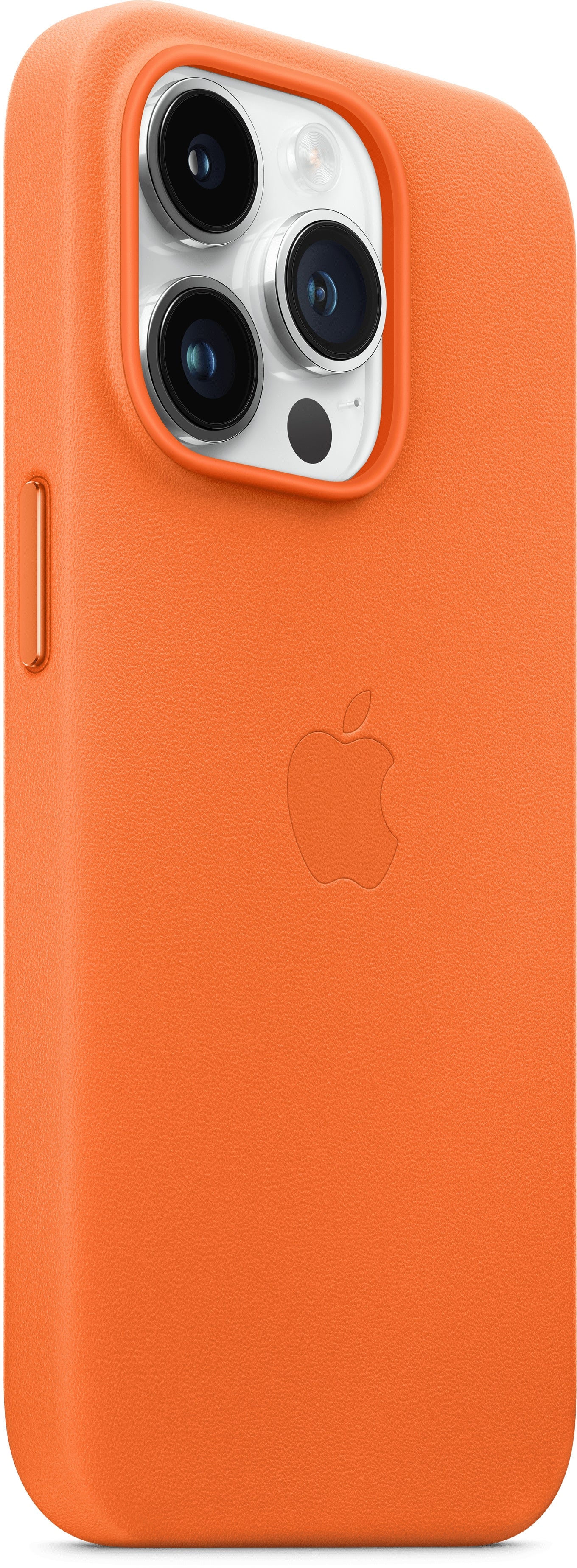 Apple Mppr3Zm/A Apple Leather Case With Magsafe Iphone 14 Pro Max Orange