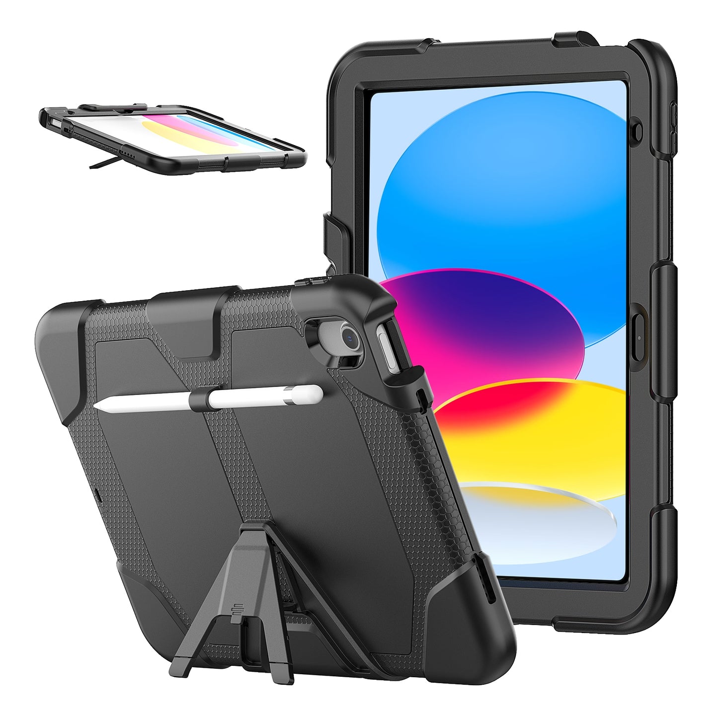 Xccess Survivor Essential Case Apple Ipad 10.9 (2022) Black
