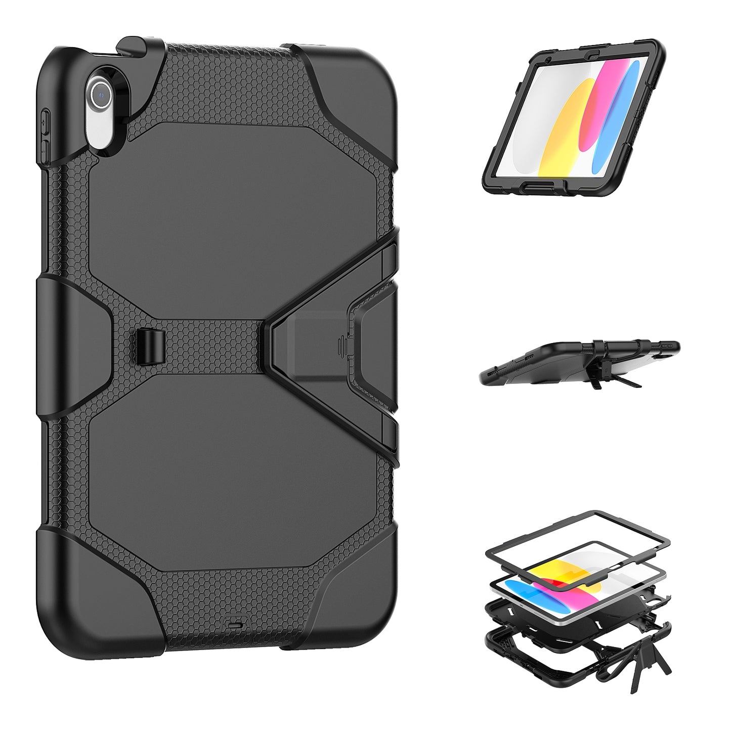 Xccess Survivor Essential Case Apple Ipad 10.9 (2022) Black