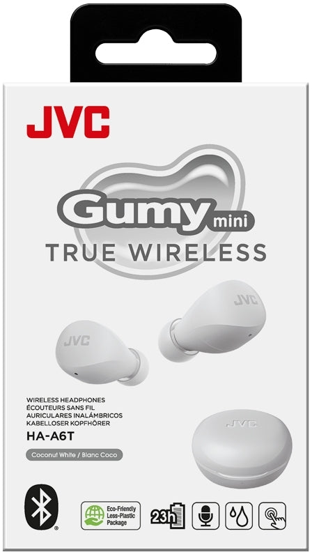Jvc Ha-A6T Jvc Gumy Mini True Wireless Bluetooth Stereo Headset White