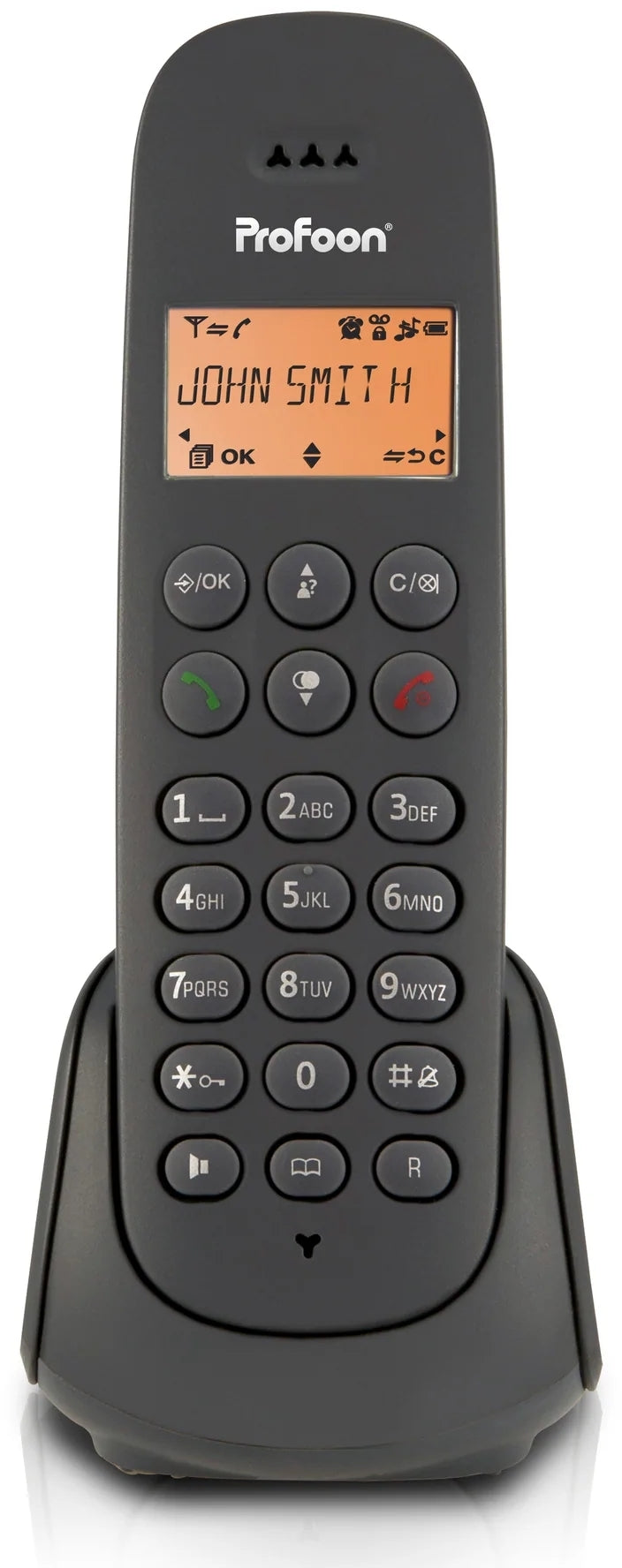 Profoon Pdx600 Profoon Dect Telefoon Antraciet