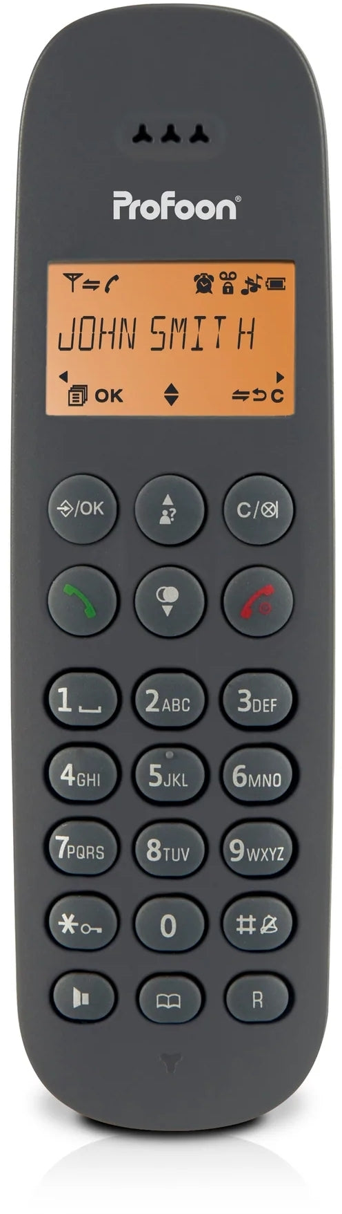 Profoon Pdx600 Profoon Dect Telefoon Antraciet