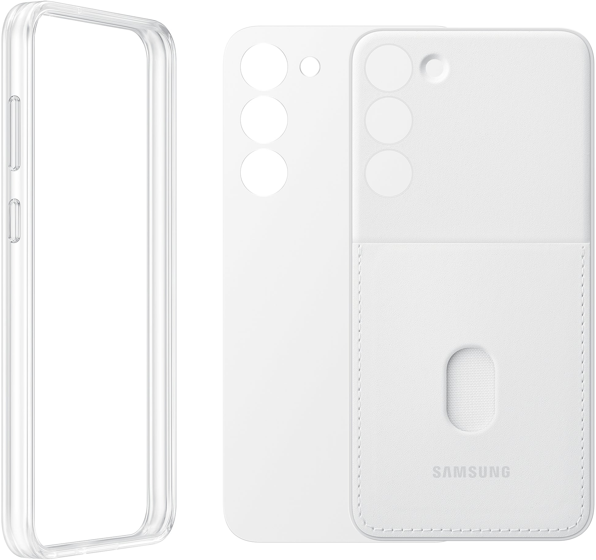 Samsung Ef-Ms916Cwegww Samsung Frame Cover Galaxy S23+ 5G White