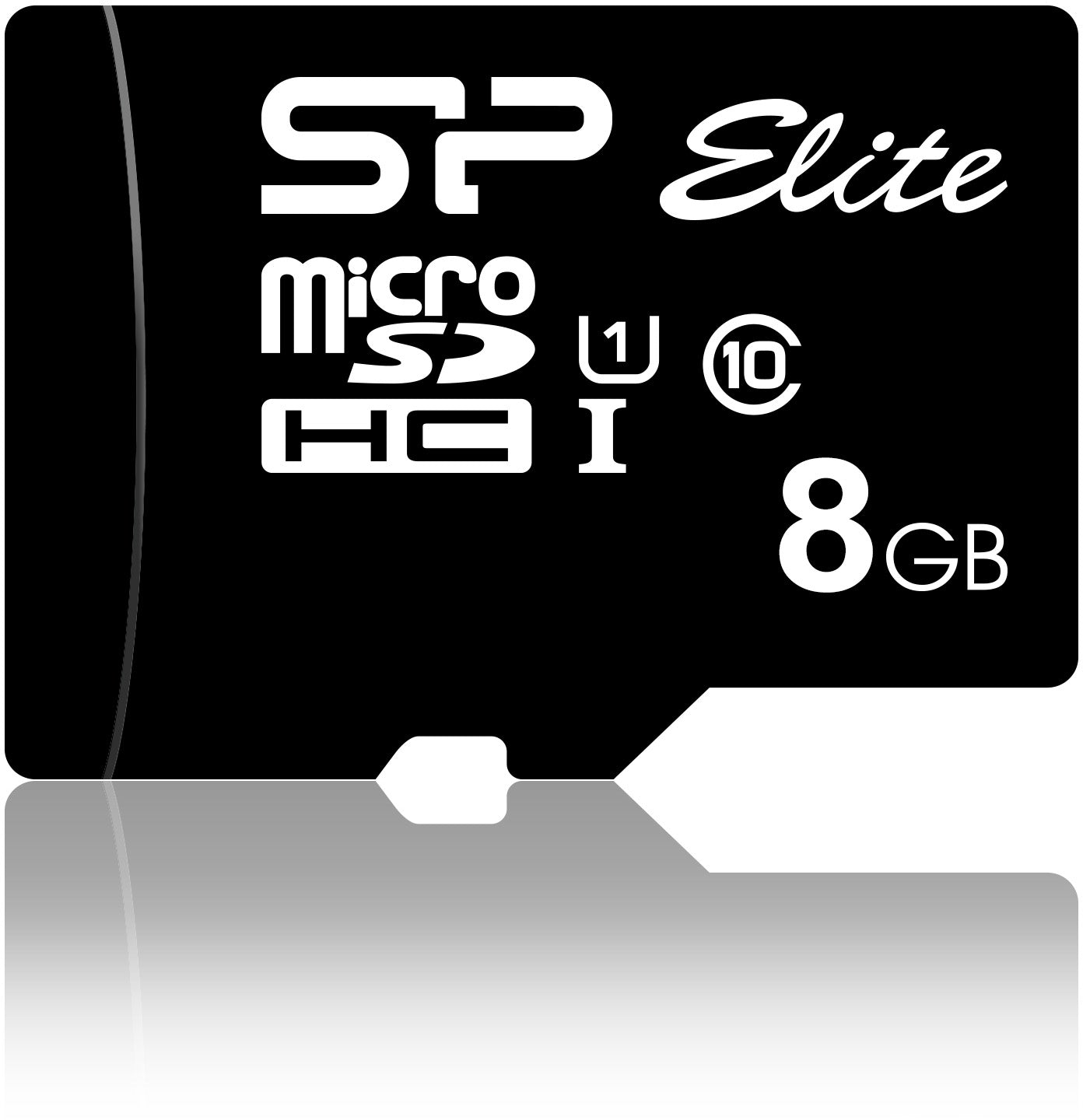 Silicon Power Micro Sdhc Incl. Sd Adapter 8Gb Uhs-1 Class 10