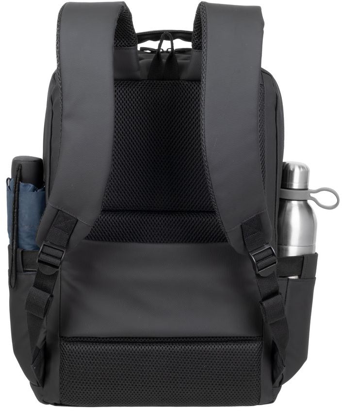 Rivacase Tegel Coated Eco Laptop Backpack 15.6Inch Black