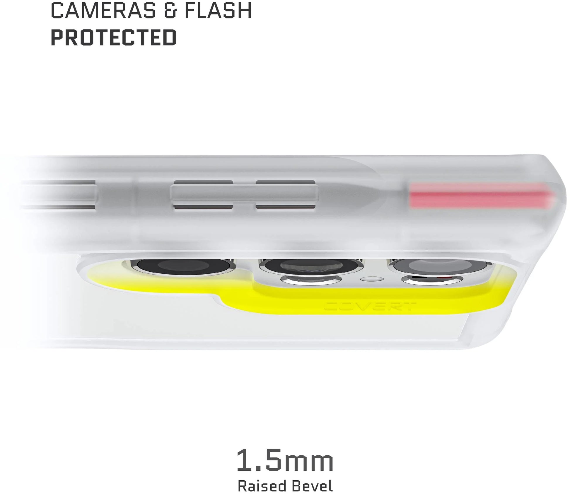 Ghostek Covert 6 Protective Case Samsung Galaxy S23 Ultra 5G Transparent