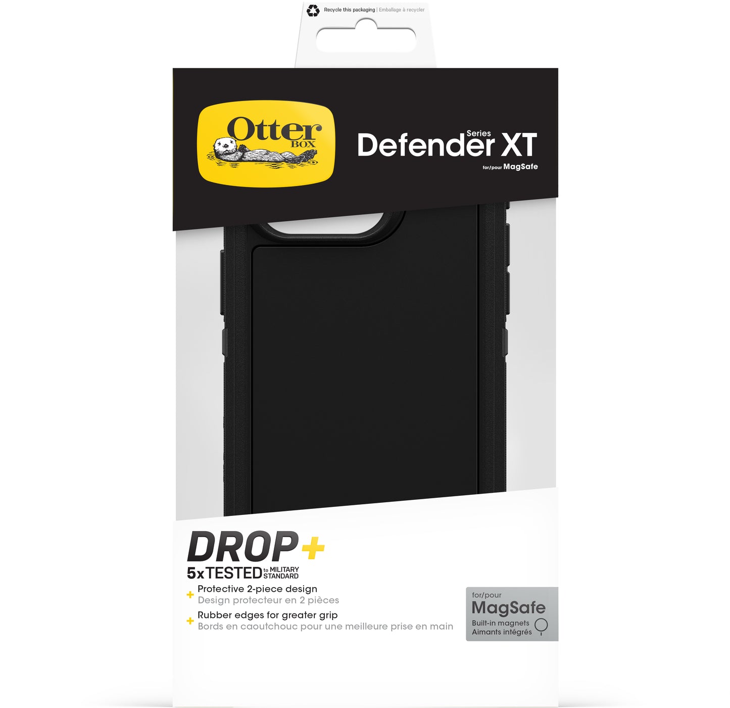 Otterbox Defender Series Xt With Magsafe Apple Iphone 15 Pro Black
