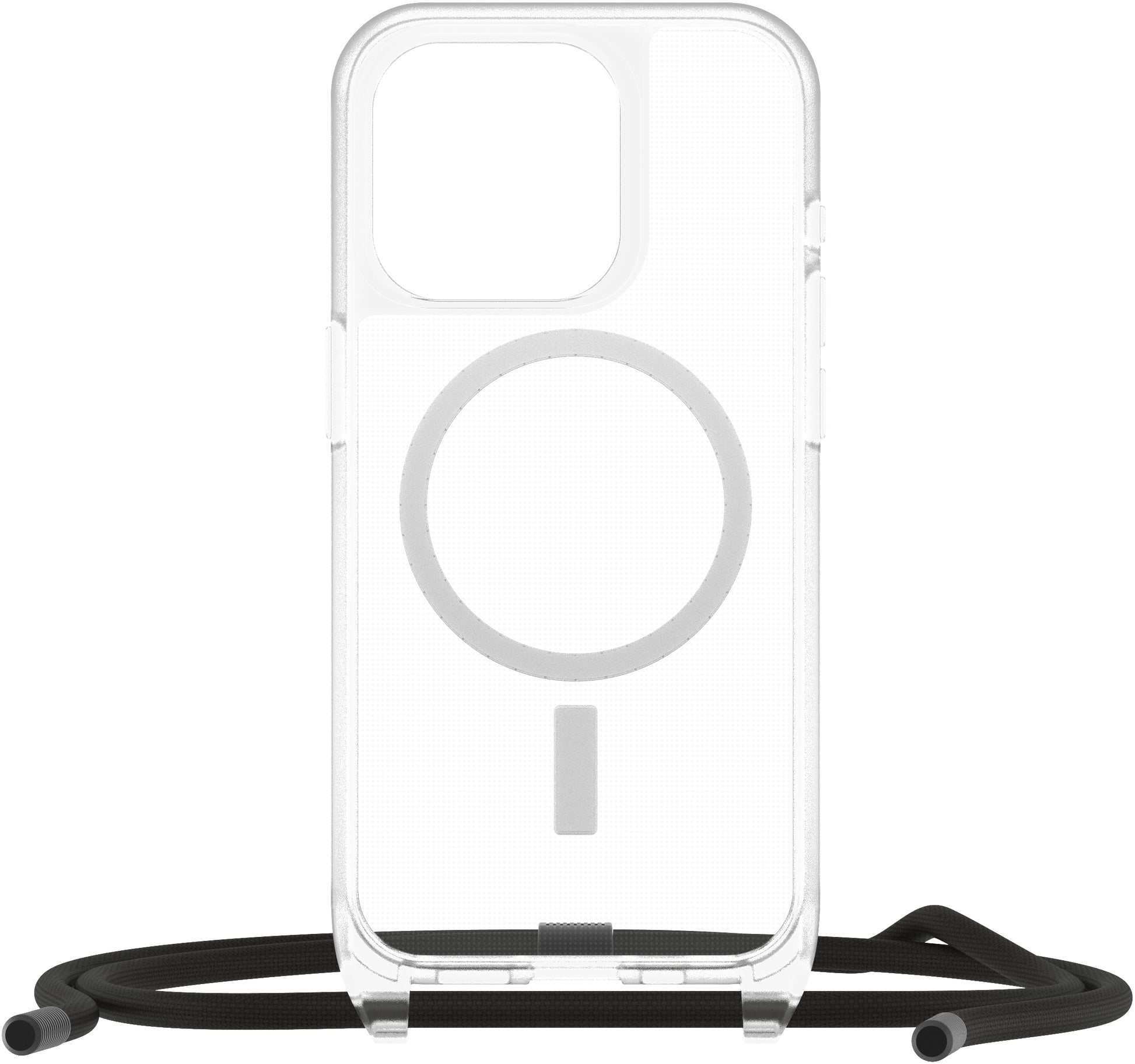 Otterbox React Series Necklace Magsafe Apple Iphone 15 Pro Clear