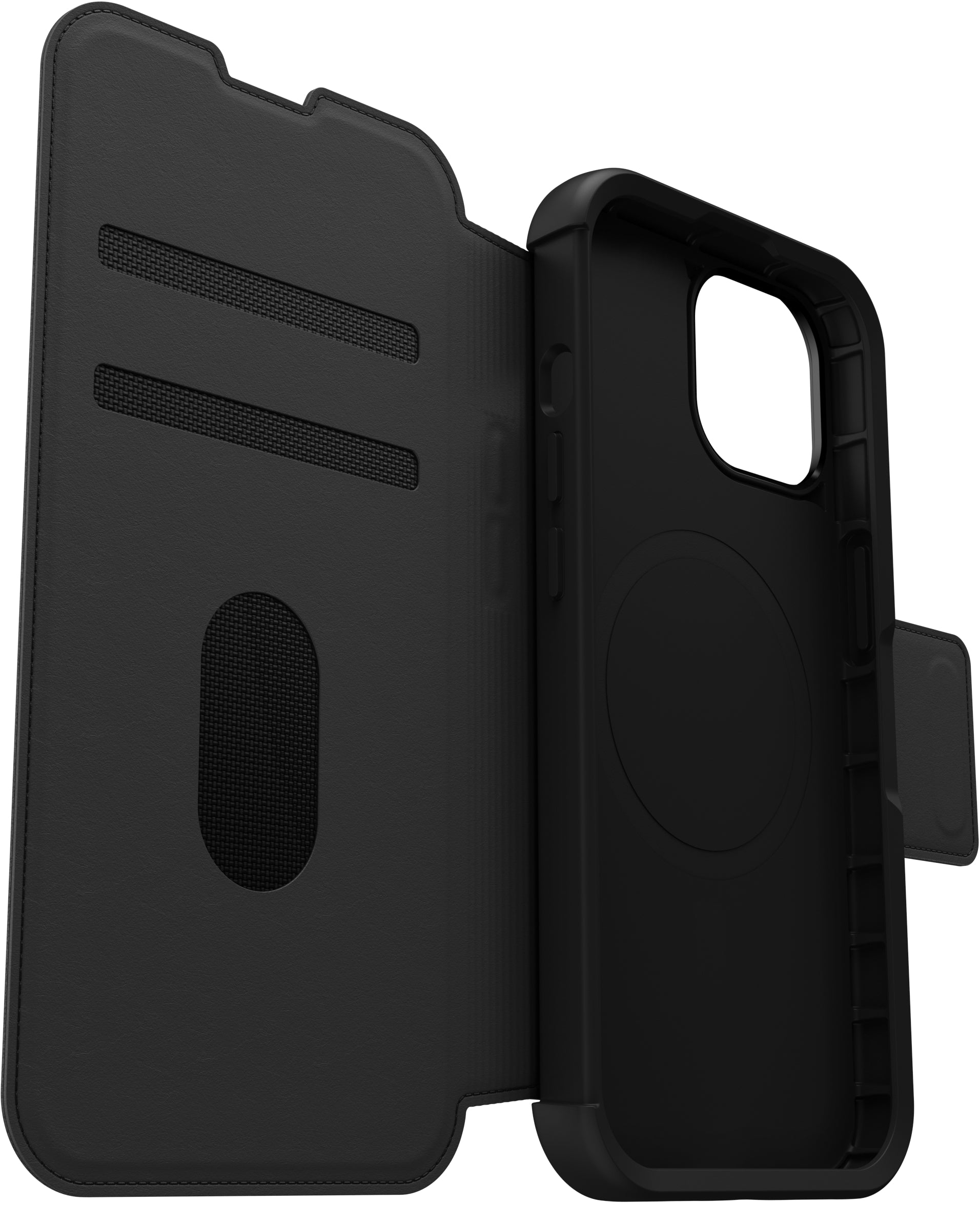 Otterbox Strada Magsafe Apple Iphone 15 Shadow Black