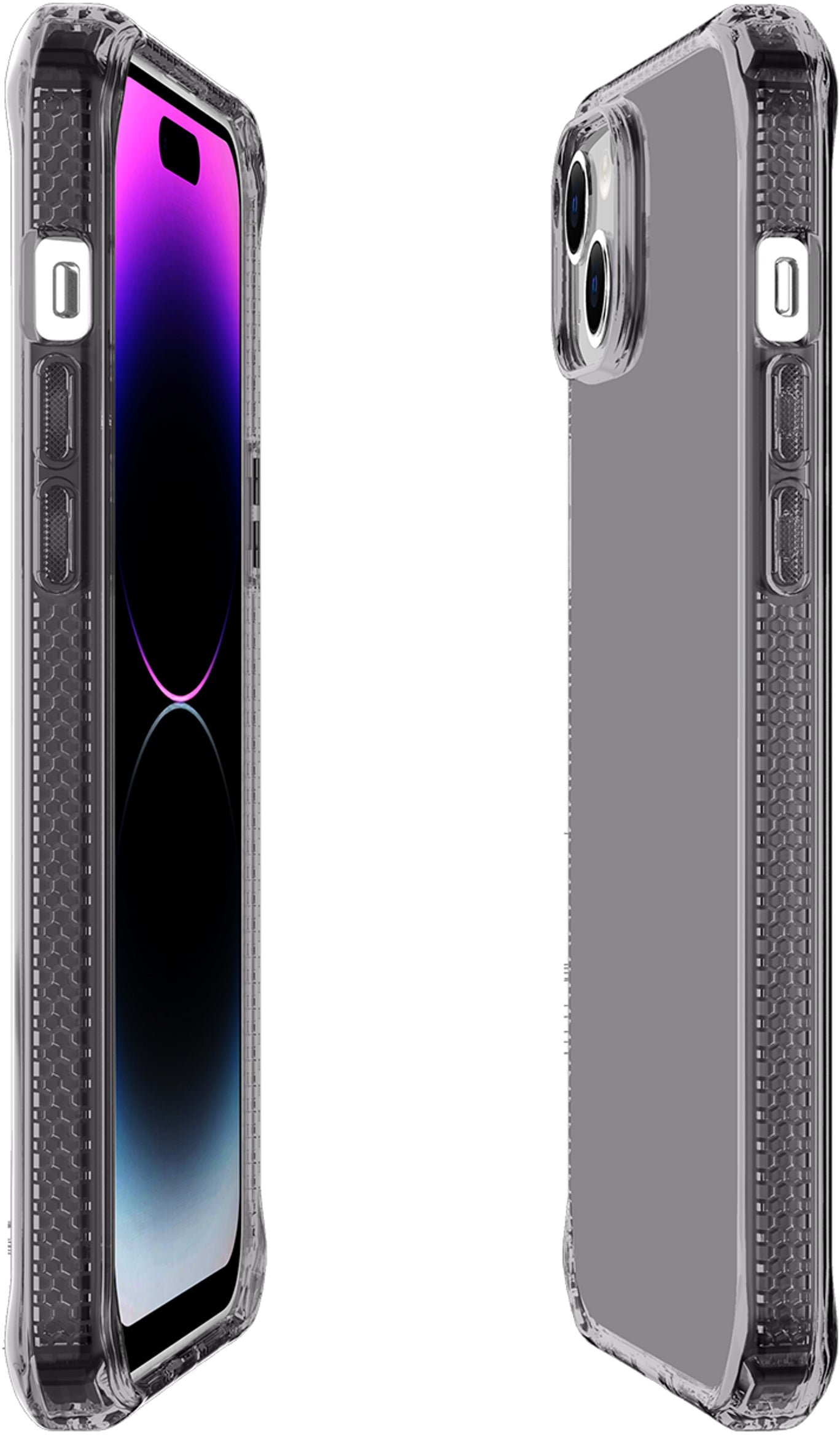 Itskins Level 2 Spectrumclear_R For Apple Iphone 14/15 Smoke