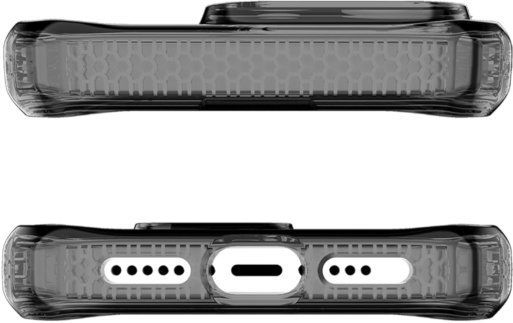 Itskins Level 2 Spectrumclear_R For Apple Iphone 15 Pro Smoke