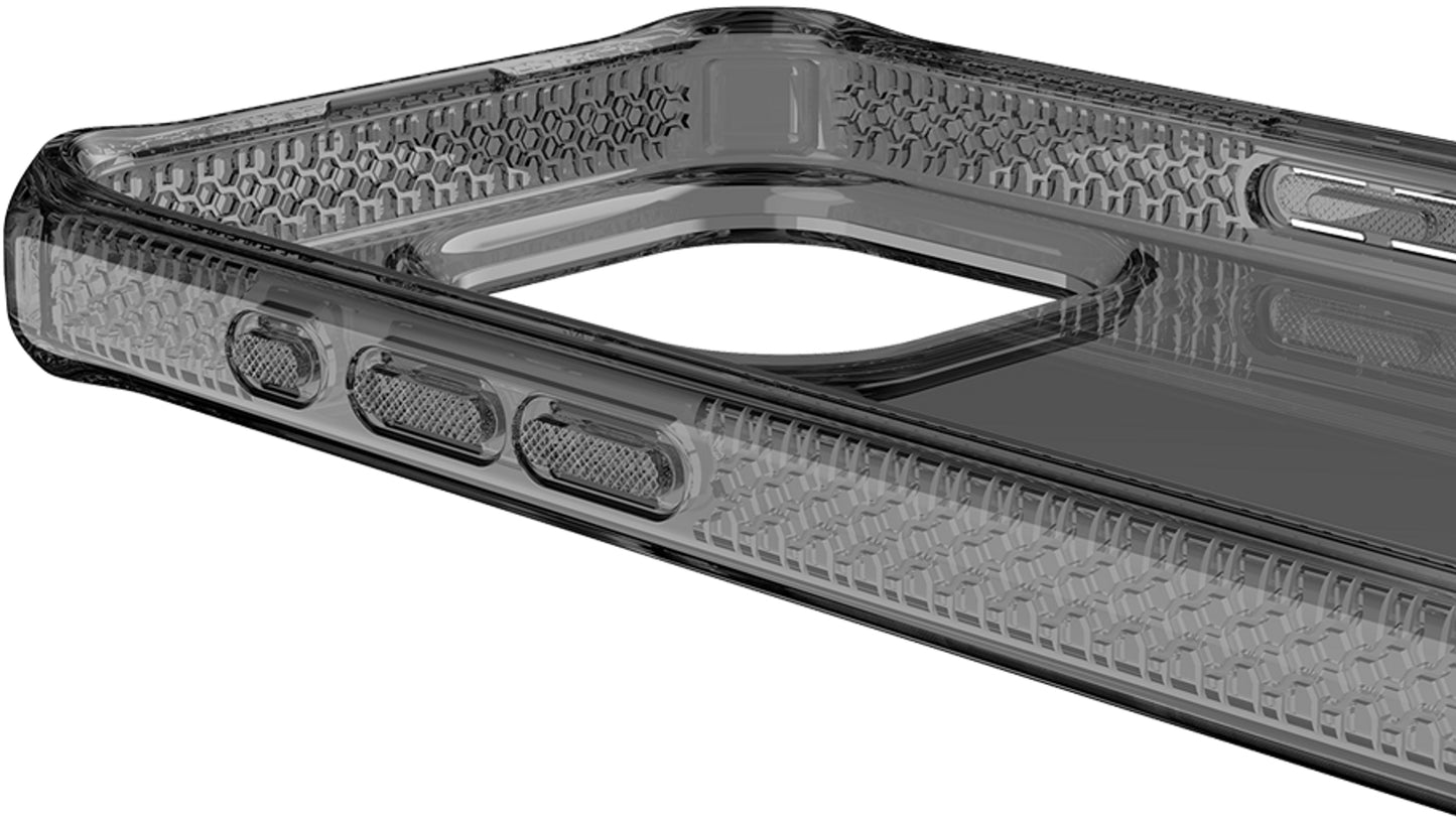 Itskins Level 2 Spectrumclear_R For Apple Iphone 15 Pro Smoke