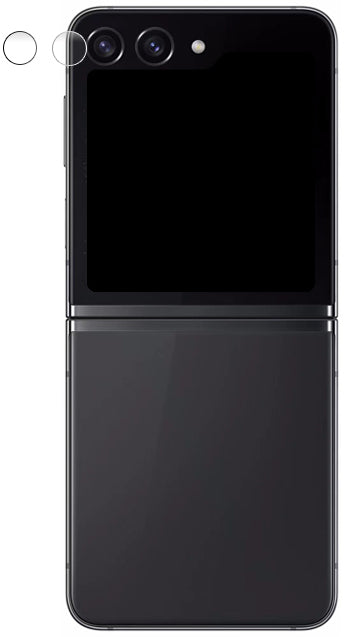 Mobilize Glass Screen Protector Samsung Galaxy Z Flip5 (Outer Display + Camera)
