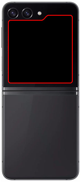 Mobilize Glass Screen Protector Samsung Galaxy Z Flip5 (Outer Display + Camera)