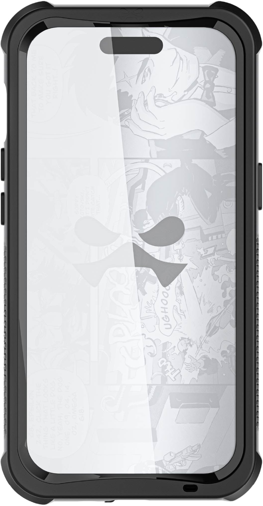 Ghostek Nautical Waterproof Magsafe Case + Belt Swivel Holster Apple Iphone 15 Black