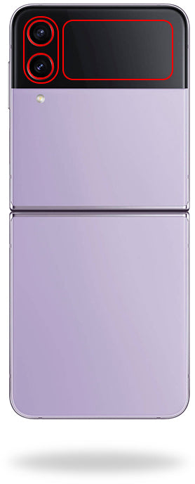 Mobilize Glass Screen Protector Samsung Galaxy Z Flip4 (Outer Display + Camera)
