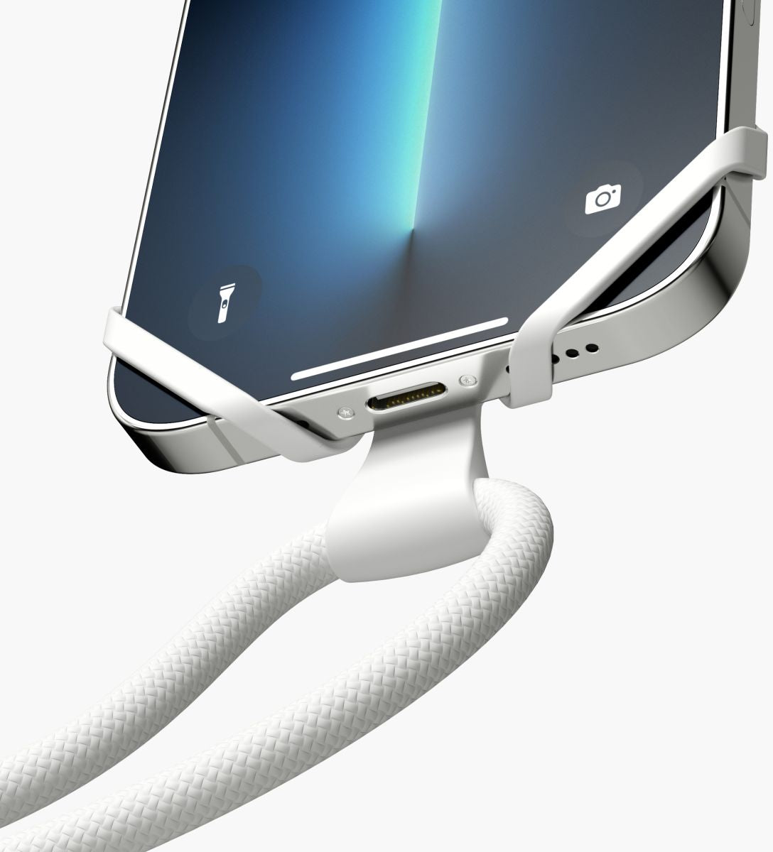 Vonmählen Infinity Plus Universal Phone Strap White