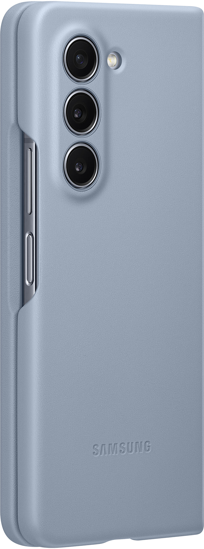 Samsung Ef-Vf946Plegww Samsung Vegan Leather Case Galaxy Z Fold5 Icy Blue