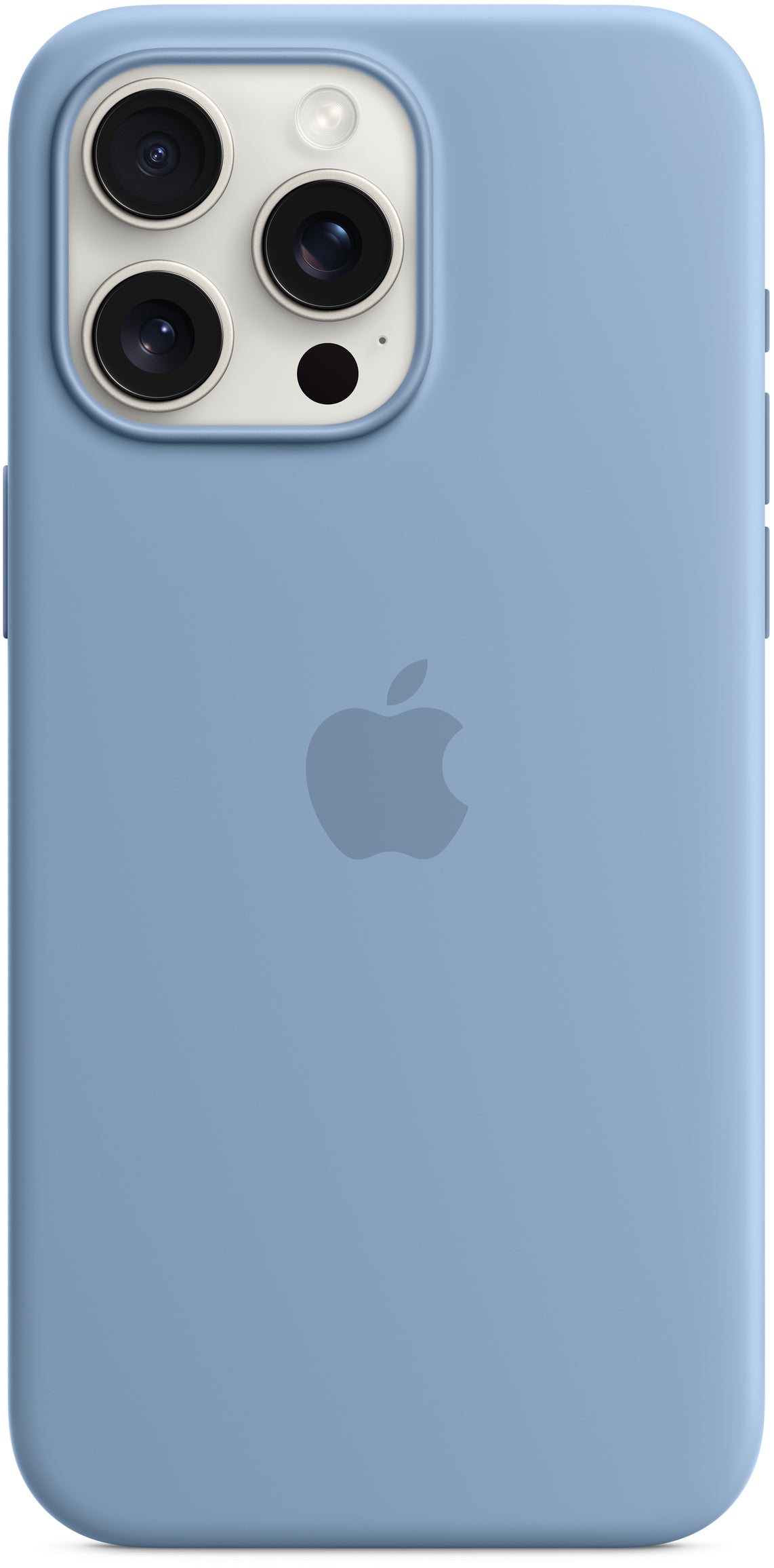 Apple Mt1Y3Zm/A Apple Silicone Case With Magsafe Iphone 15 Pro Max Winter Blue