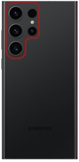 Mobilize Glass Screen Protector For Camera Samsung Galaxy S24 Ultra 5G