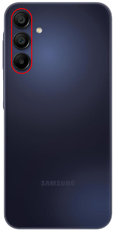 Mobilize Glass Screen Protector For Camera Samsung Galaxy A15 4G/5G