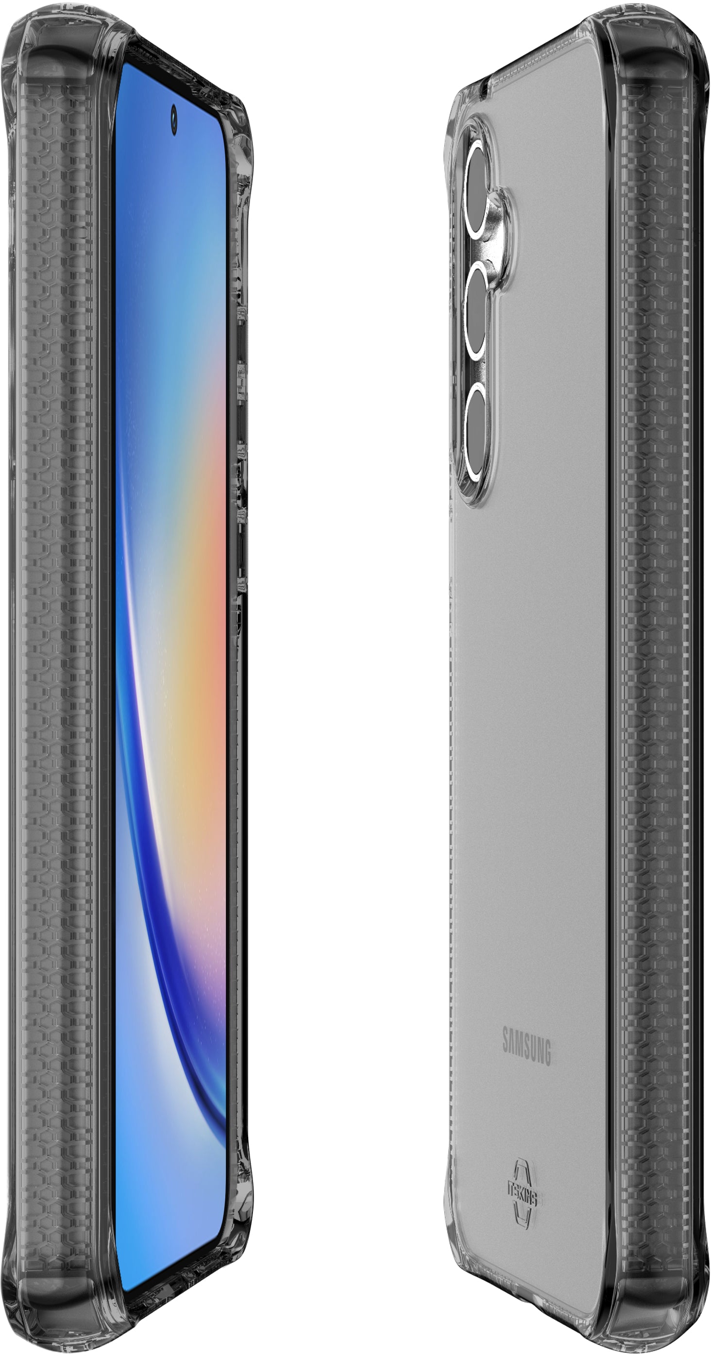 Itskins Level 2 Spectrumclear_R For Samsung Galaxy A35 5G Smoke