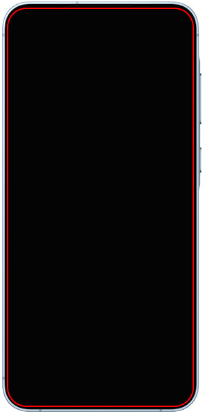 Mobilize Glass Screen Protector - Black Frame - Samsung Galaxy A35 5G/A36 5G/A55 5G/S24 Fe 5G