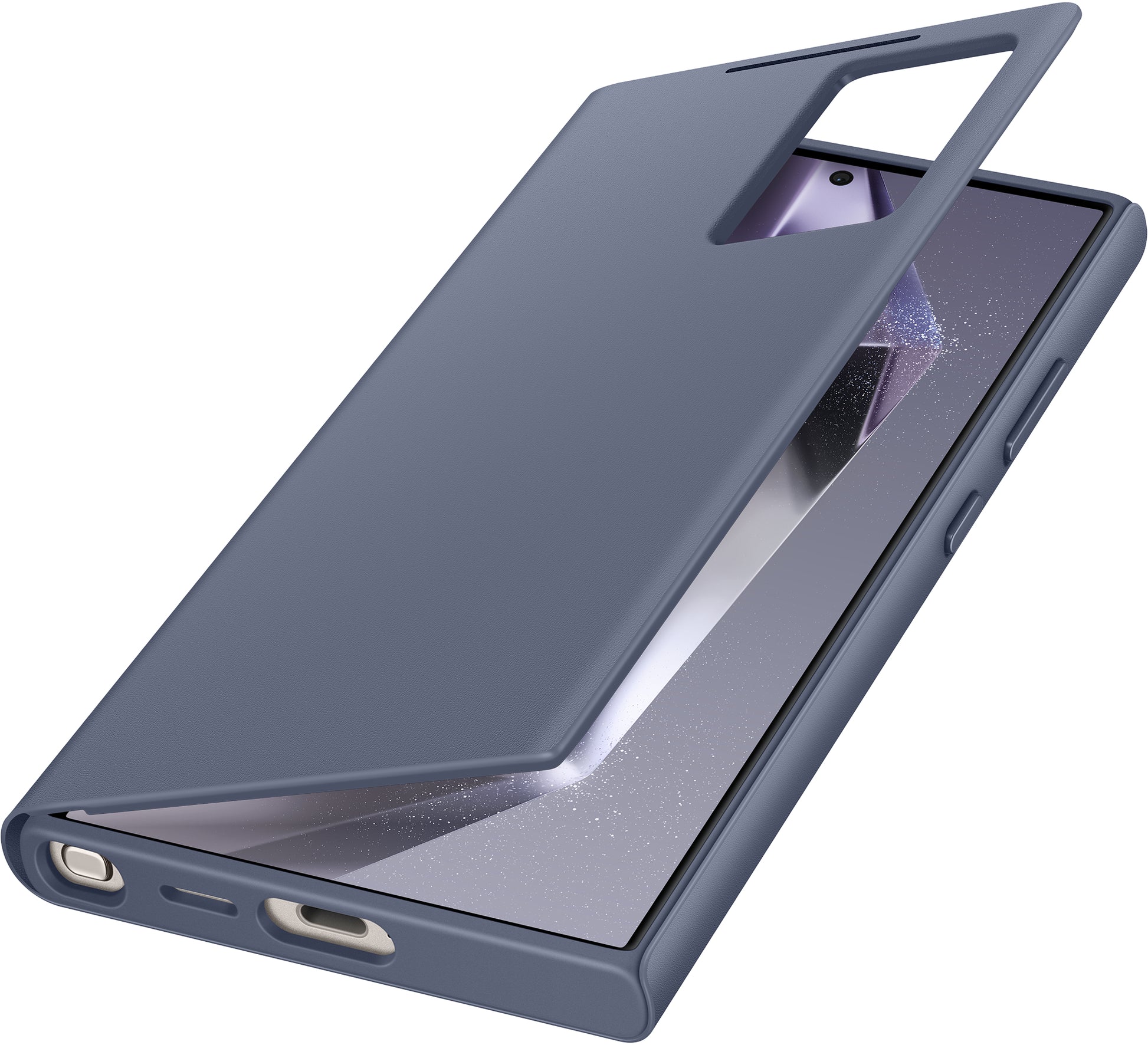 Samsung Ef-Zs928Cvegww Samsung Smart View Wallet Case Galaxy S24 Ultra 5G Violet