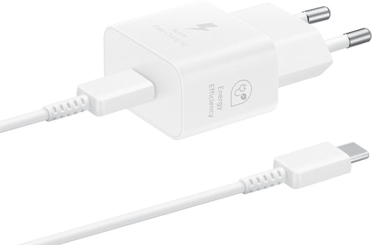Samsung Ep-T2510Xwegeu Samsung Usb-C Pd Wall Charger 25W + Usb-C Cable White