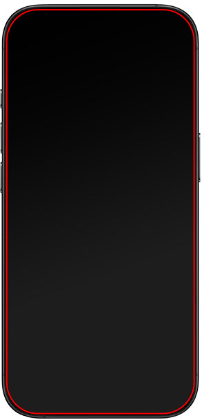 Mobilize Glass Screen Protector - Black Frame - Apple Iphone 16 Pro Max