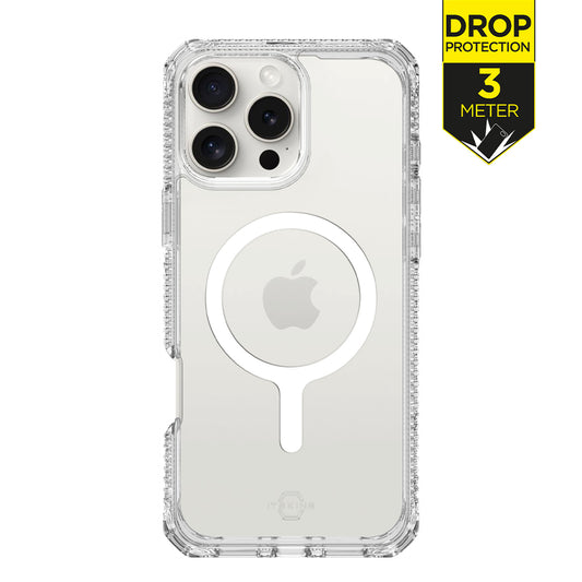 Itskins Level 2 Hybridmagclear_R For Apple Iphone 16 Pro Transparent