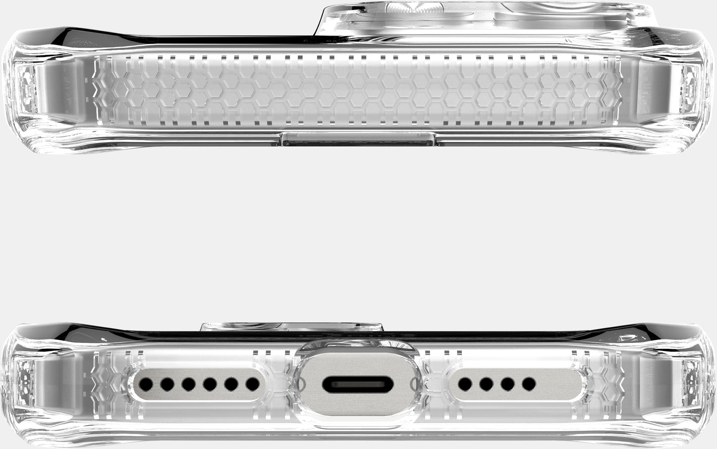 Itskins Level 2 Hybridmagclear_R For Apple Iphone 16 Pro Transparent