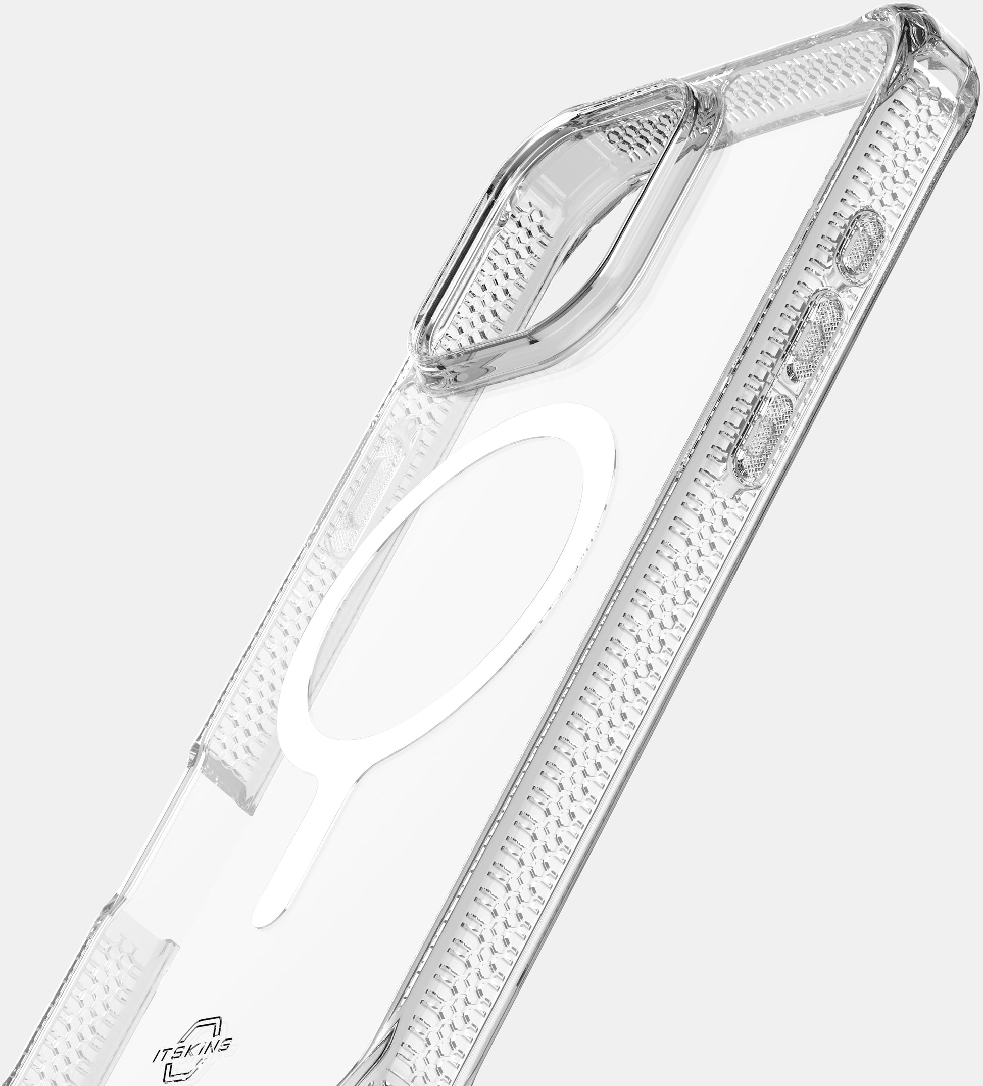 Itskins Level 2 Hybridmagclear_R For Apple Iphone 16 Pro Max Transparent