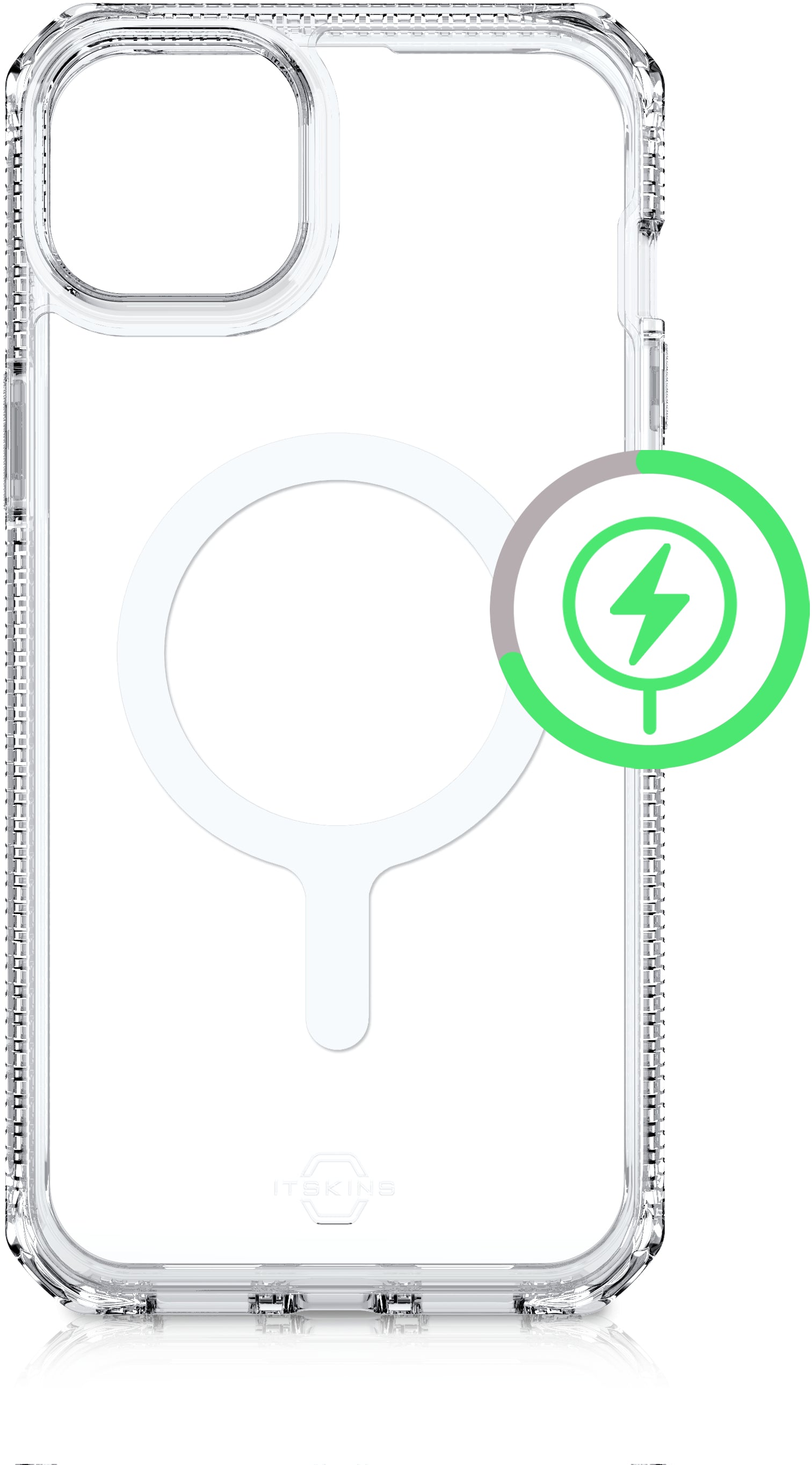 Itskins Level 2 Hybridmagclear_R For Apple Iphone 13 Transparent