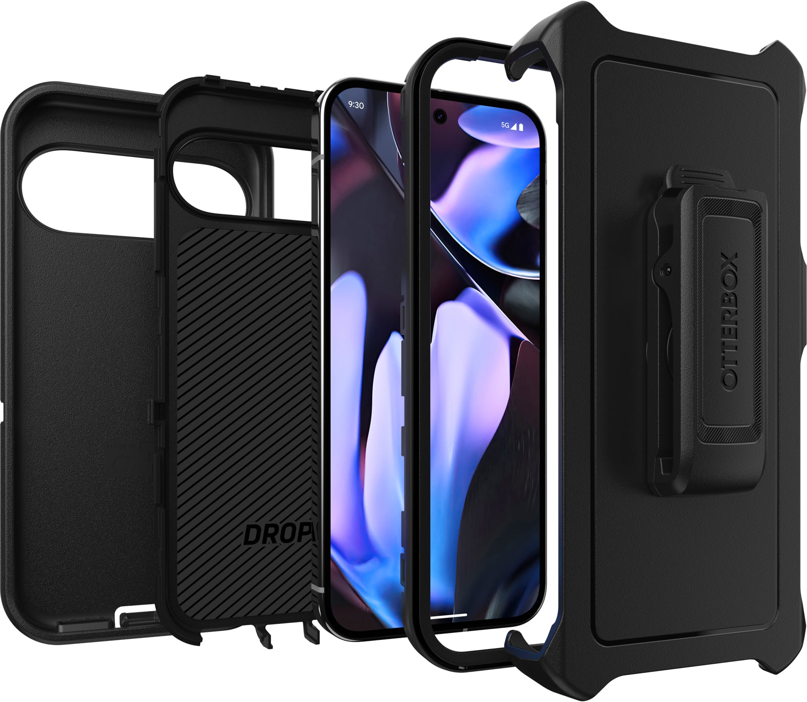 Otterbox Defender Series Screenless Edition Google Pixel 9 Pro Xl Black