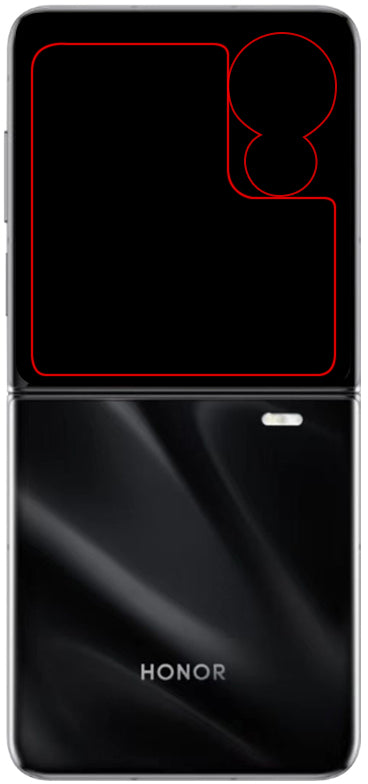 Mobilize Glass Screen Protector Honor Magic V Flip (Outer Display + Camera)