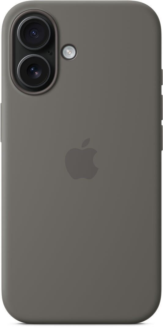 Apple Myy33Zm/A Apple Silicone Case With Magsafe Iphone 16 Stone Grey