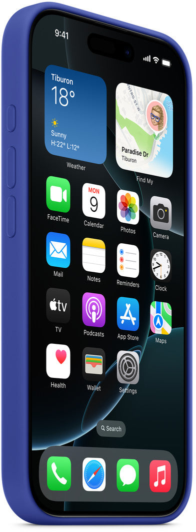 Apple Myyp3Zm/A Apple Silicone Case With Magsafe Iphone 16 Pro Ultramarine